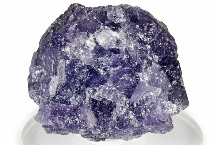 Purple Coquimbite Formation - Alcaparrosa Mine, Chile #326592
